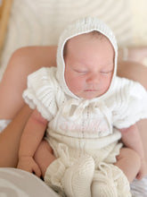Load image into Gallery viewer, Margot Knit Romper - Milk