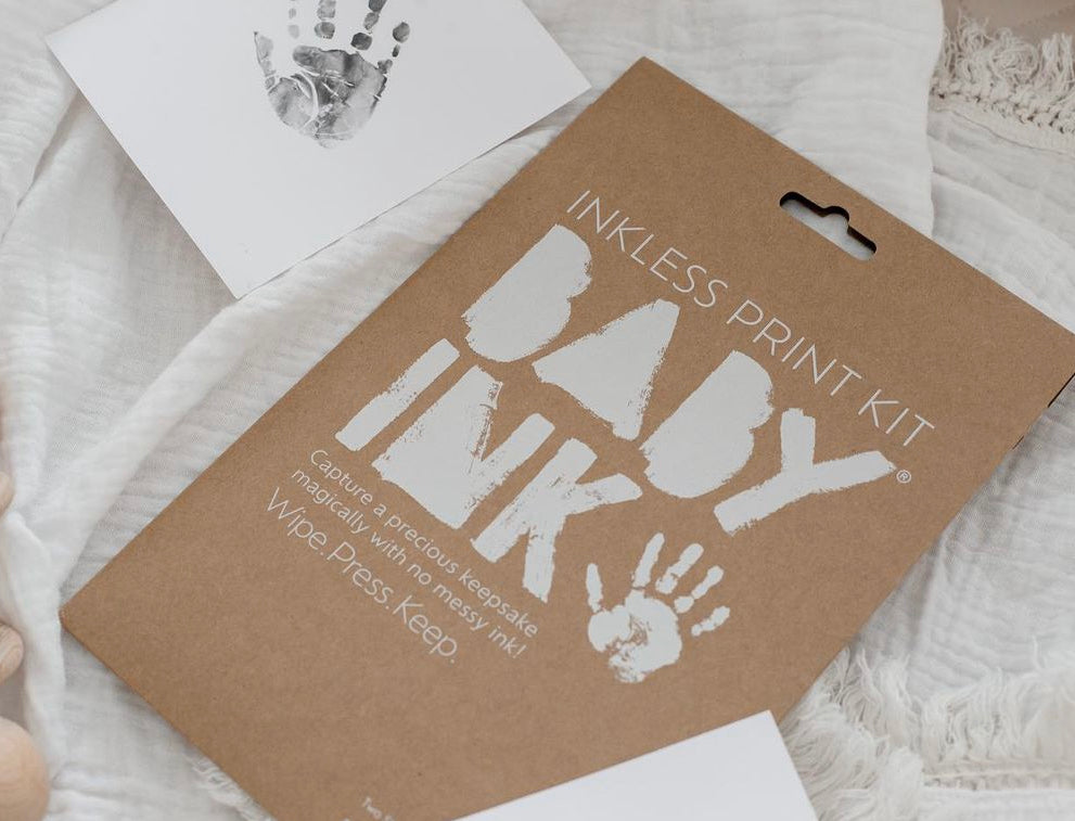 Grey Ink-less Hand and Foot Print Kit