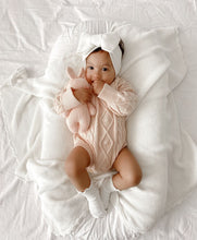 Load image into Gallery viewer, Long Sleeve Cable Knit Romper