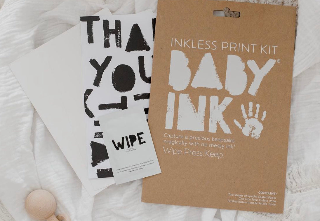Grey Ink-less Hand and Foot Print Kit