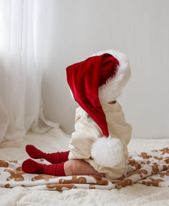 Velvet Santa Hat - Burgundy - PRE ORDER DISPATCH SEPTEMBER