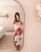 Load image into Gallery viewer, Ladies &#39;Favourite Days&#39; Tee - White &amp; Red
