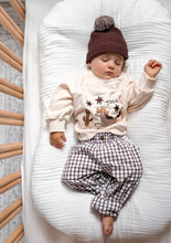 Load image into Gallery viewer, Kids White Checker Pants