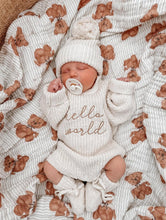 Load image into Gallery viewer, Heritage Muslin Blanket - Bébé Bear