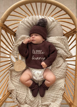 Load image into Gallery viewer, Mini Knit Beanie - Espresso