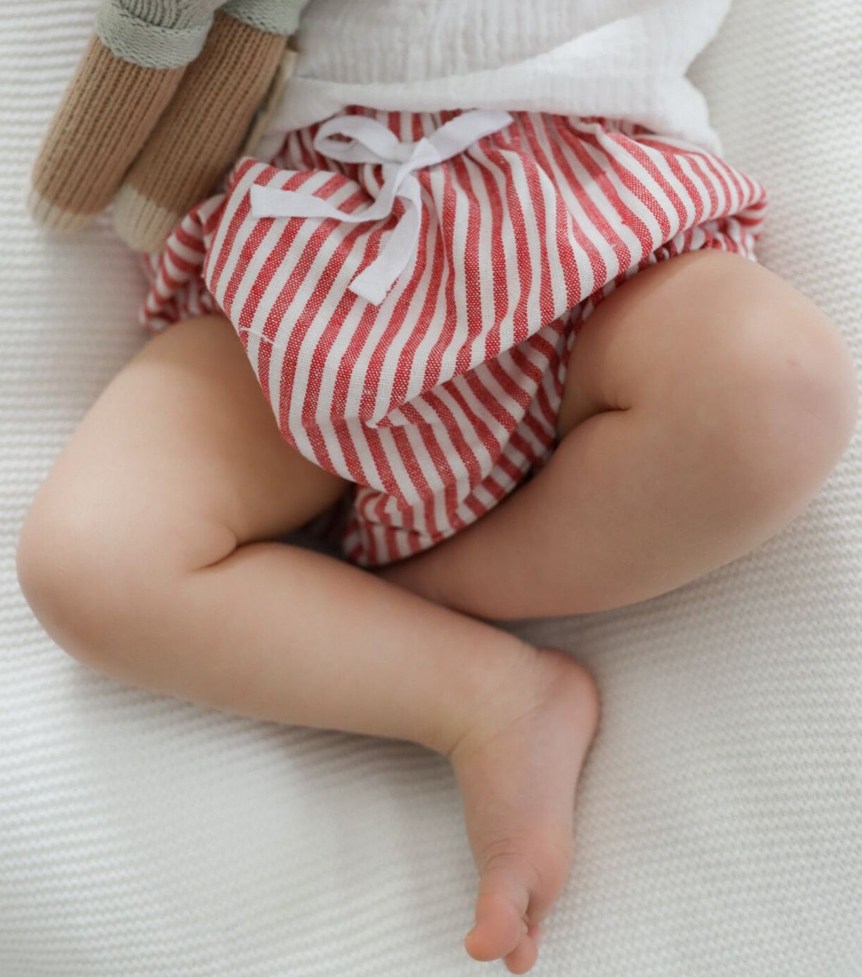 Candy Stripe Bloomers in Red