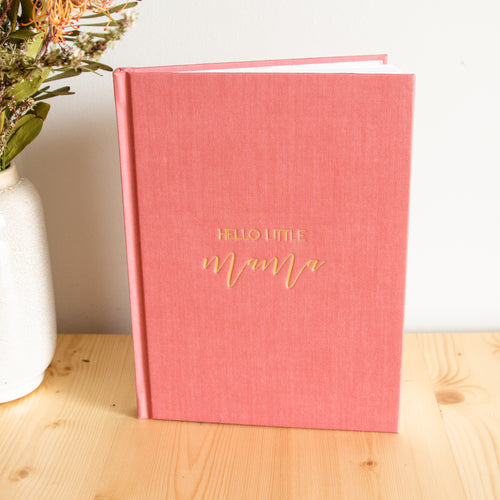 ALMOST PERFECT - Hello Little Mama - Pregnancy Journal - Candy Pink