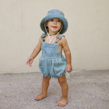 Load image into Gallery viewer, 'Little Love Club' Vintage Denim Overall Romper