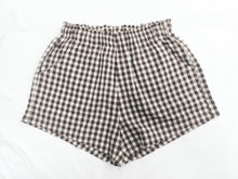 Load image into Gallery viewer, Kid&#39;s Cocoa Gingham Shorts