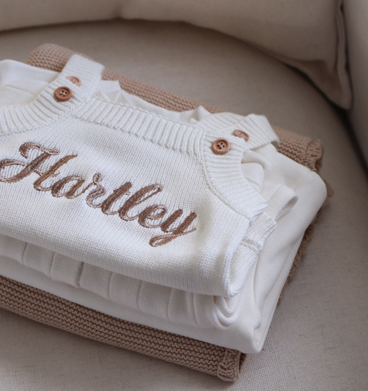 Milk Singlet Mini Knit Romper