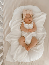 Load image into Gallery viewer, Daisy Broderie Romper