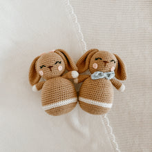 Load image into Gallery viewer, Easter Bunny Crochet Rattle (Pink or Blue)