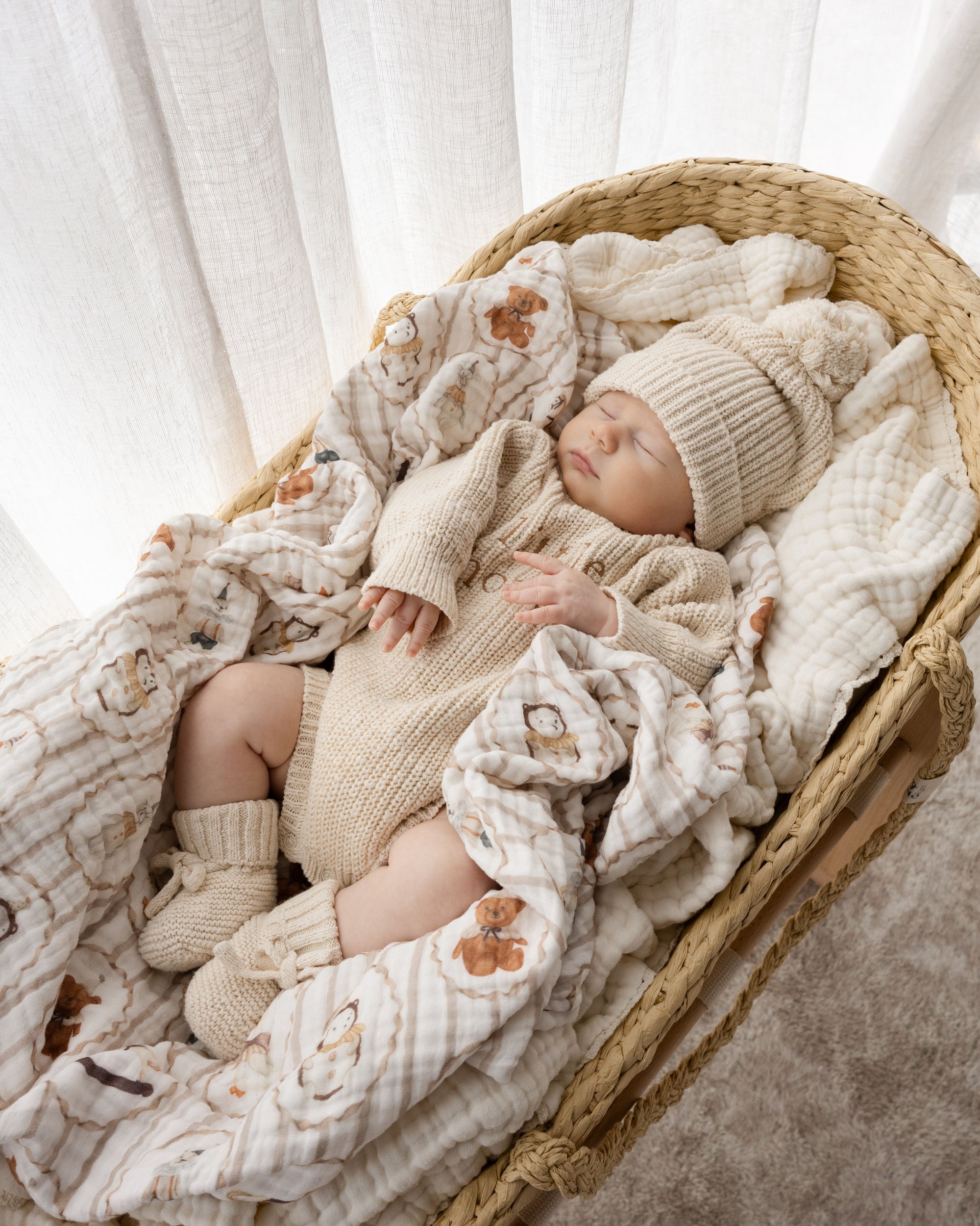 Heritage Muslin Blanket - Vintage Playroom