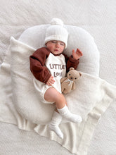 Load image into Gallery viewer, &#39;Little Love&#39; Bubble Romper - Cocoa - PRE ORDER - Est. Dispatch Date Mid May