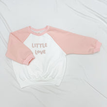 Load image into Gallery viewer, &#39;Little Love&#39; Crew Sweater - Fairy Floss - PRE ORDER - Est. Dispatch Date Late May