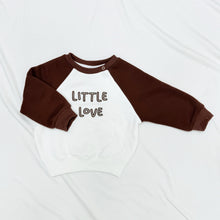 Load image into Gallery viewer, &#39;Little Love&#39; Crew Sweater - Cocoa - PRE ORDER - Est. Dispatch Date Mid May
