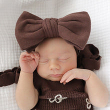 Load image into Gallery viewer, Knit Topknot - Espresso
