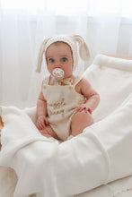 Load image into Gallery viewer, 'Snuggle Bunny' Singlet Knit Romper - Honey