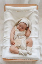 Load image into Gallery viewer, 'Snuggle Bunny' Singlet Knit Romper - Honey