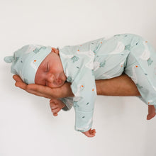 Load image into Gallery viewer, Knotted Cotton Beanie - Puddle Duck