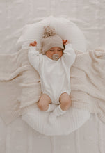 Load image into Gallery viewer, Long Sleeve Bubble Romper - Milk (Size 1Y &amp; 2Y)