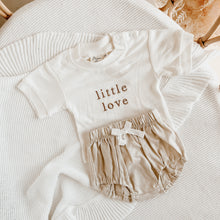 Load image into Gallery viewer, Bronze Embroidered &#39;Little Love&#39; Tee