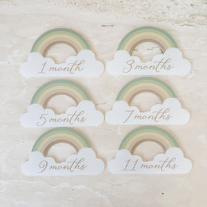 Rainbow Baby Milestone Collection