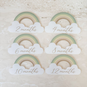 Rainbow Baby Milestone Collection