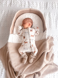 Heirloom Scallop Knit Blanket