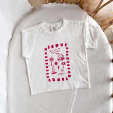 Load image into Gallery viewer, Kids &#39;Favourite Days&#39; Tee - White &amp; Red