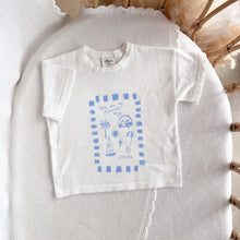 Load image into Gallery viewer, Kids &#39;Favourite Days&#39; Tee - White &amp; Blue