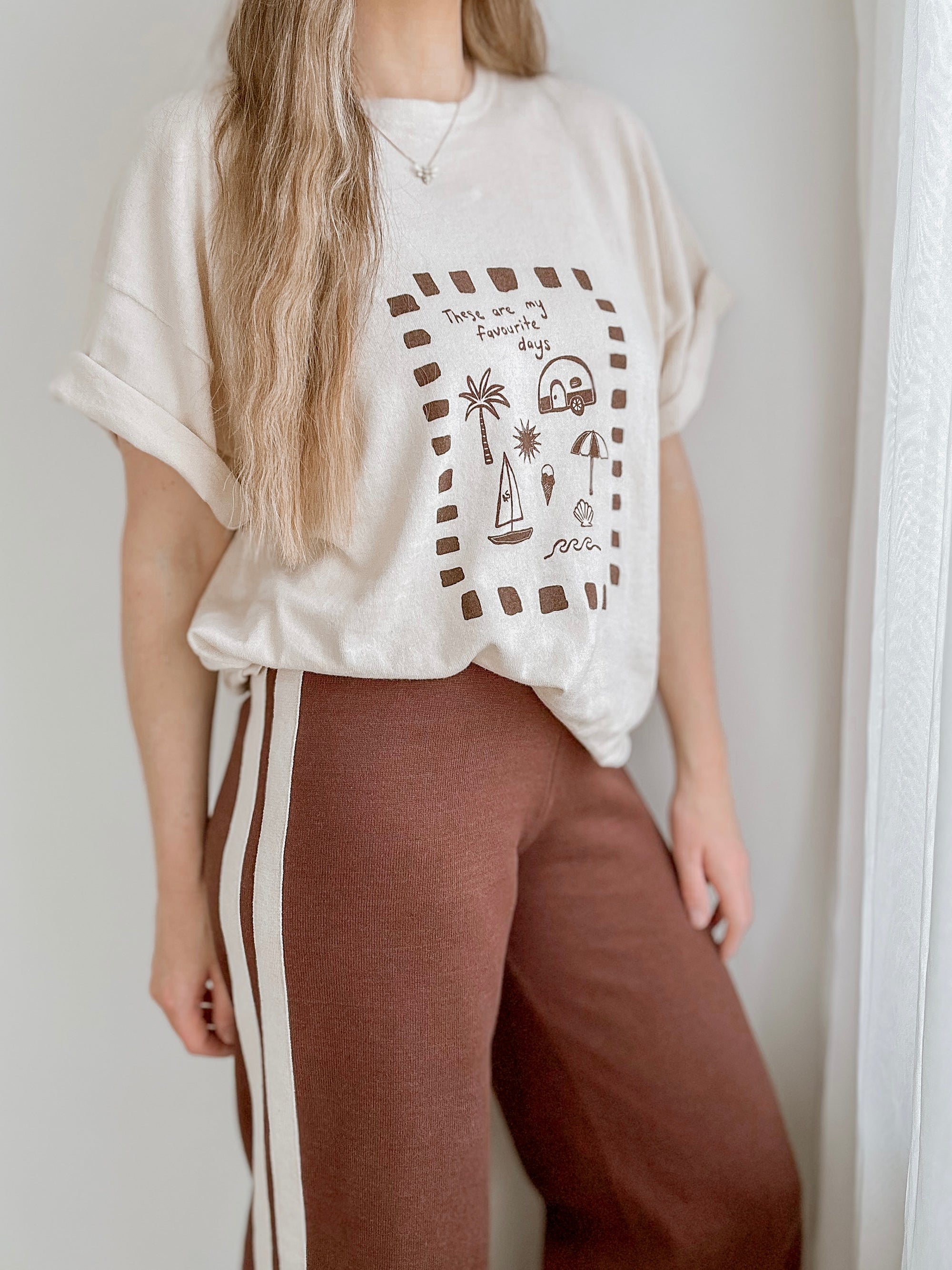 Quinn Pant - Ladies - Espresso Stripe