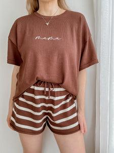 'Mama' Tee - Espresso