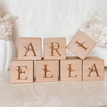 Load image into Gallery viewer, Personalised Letter Monogram Cube