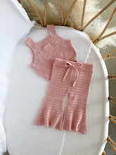 Load image into Gallery viewer, Flare Knit Set - Blush