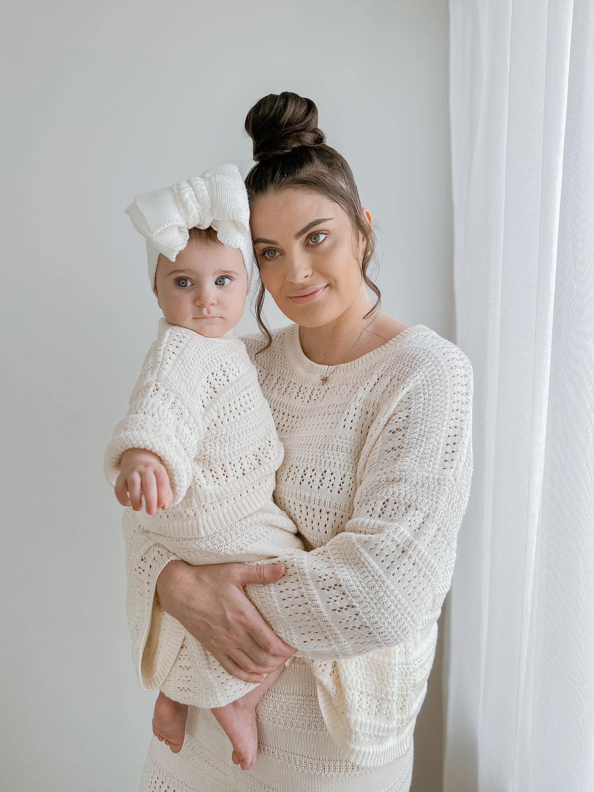 Kids Knit Set - Vanilla Latte