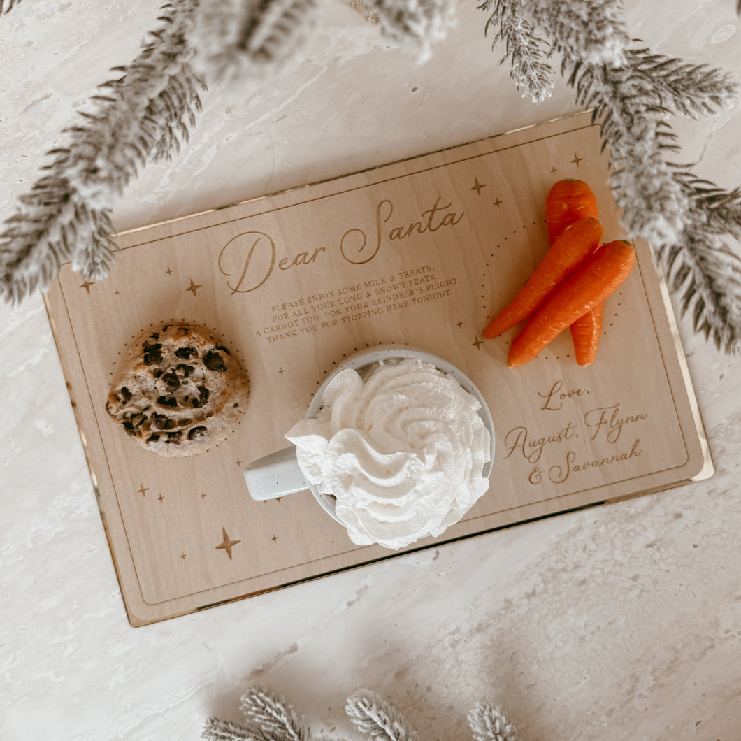 Santa Treat Tray