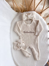 Load image into Gallery viewer, Frankie Classic Knit Romper - Honey