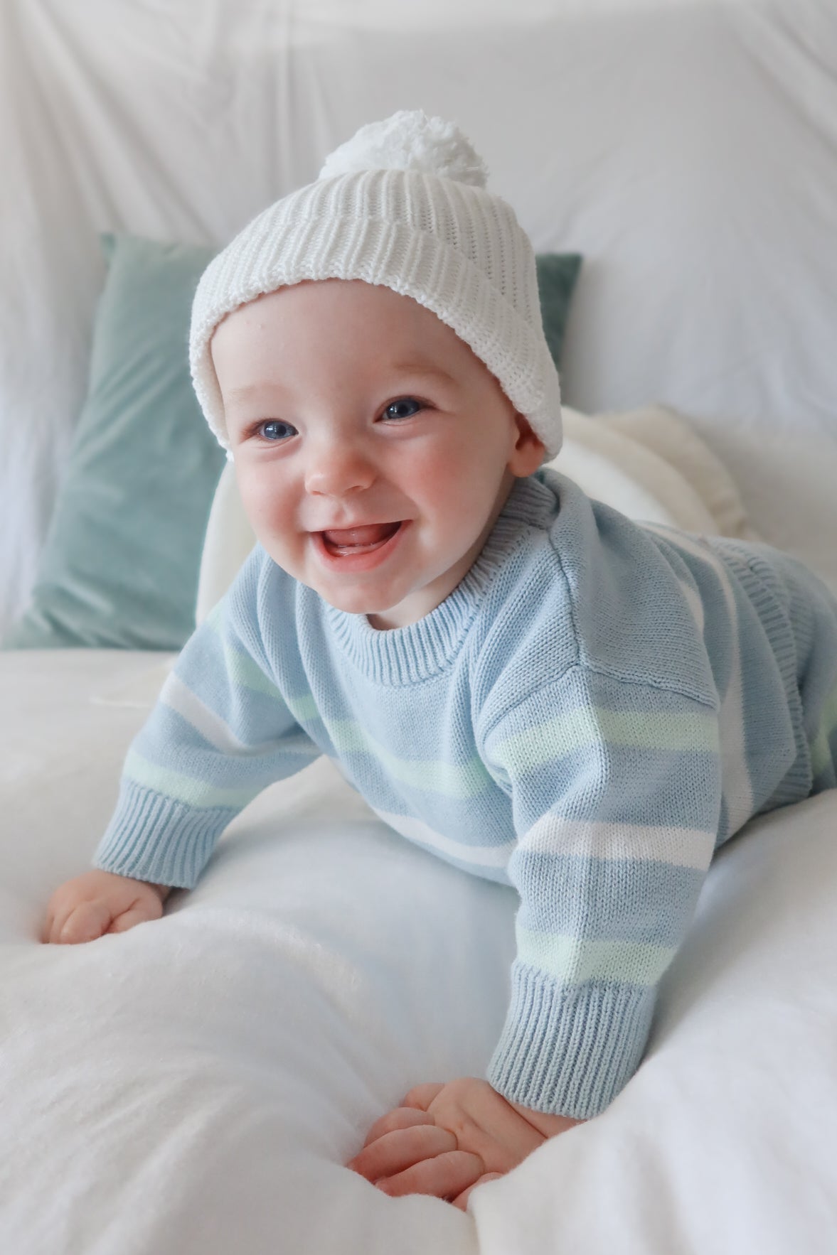 Mint Sherbet Knit Set - Long Sleeve