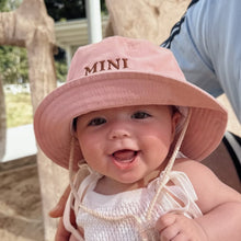 Load image into Gallery viewer, &#39;Mini&#39; Bucket Hat - Pink (Baby Size)