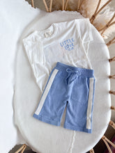 Load image into Gallery viewer, Quinn Pant - Mini - Blue with White Stripes