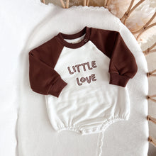 Load image into Gallery viewer, &#39;Little Love&#39; Bubble Romper - Cocoa - PRE ORDER - Est. Dispatch Date Mid May