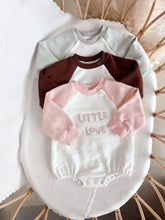Load image into Gallery viewer, &#39;Little Love&#39; Bubble Romper - Cocoa - PRE ORDER - Est. Dispatch Date Mid May