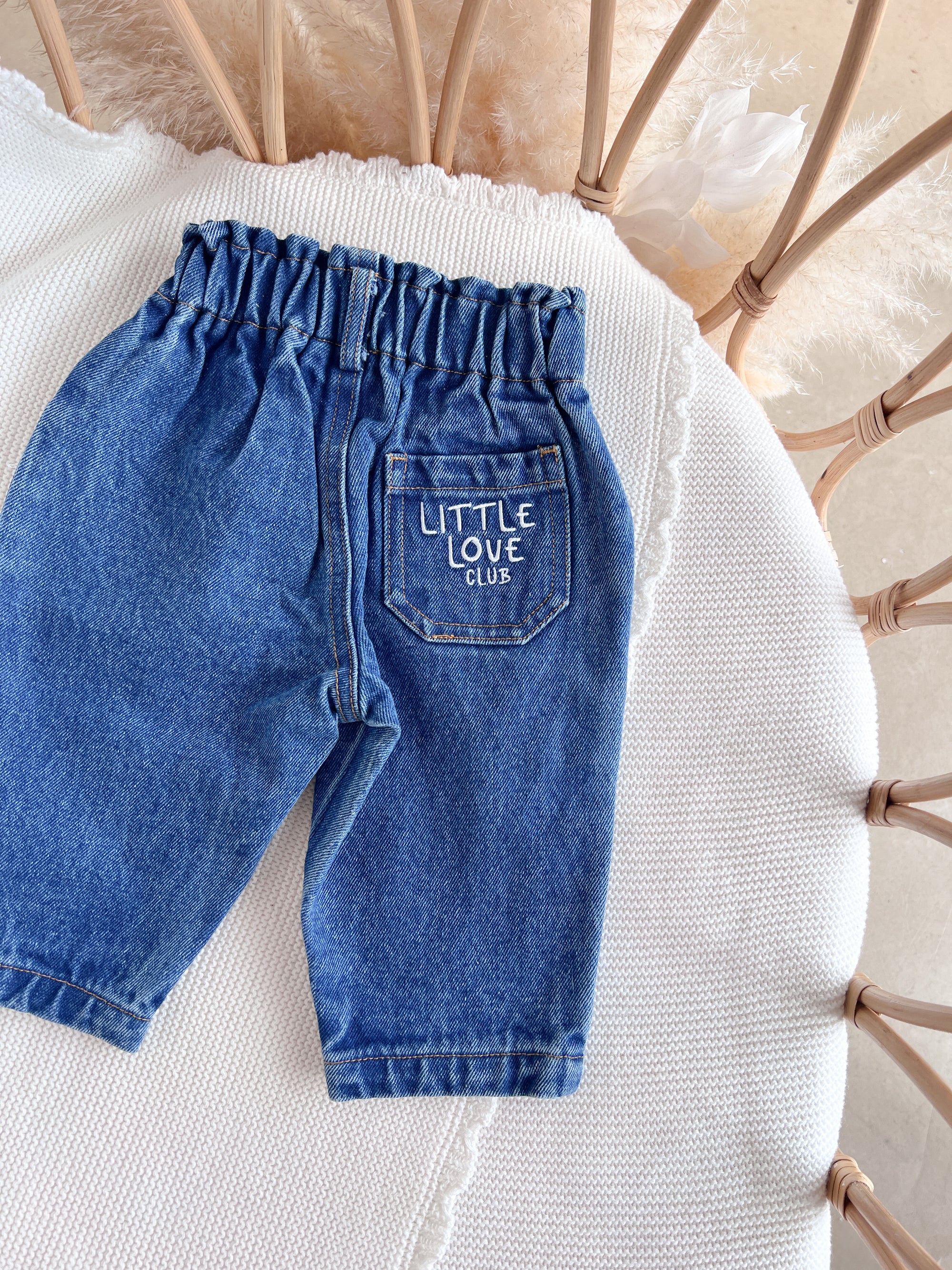 ‘Little Love Club’ Denim Jeans