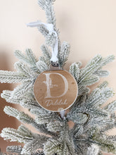 Load image into Gallery viewer, Personalised &#39;First Christmas 2025&#39; Acrylic Bauble - PRE ORDER - Est. Dispatch End of September