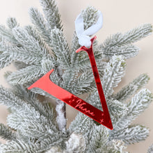 Load image into Gallery viewer, Letter Monogram Acrylic Bauble