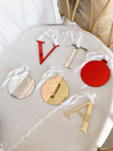 Load image into Gallery viewer, Personalised &#39;First Christmas 2025&#39; Acrylic Bauble - PRE ORDER - Est. Dispatch End of September