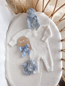 'Baby Arriving' Arch Scallop Plaque - Bow