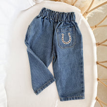 Load image into Gallery viewer, Horseshoe Denim Jeans