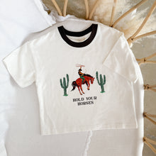 Load image into Gallery viewer, Kid&#39;s &#39;Hold Your Horses&#39; Slouch Tee